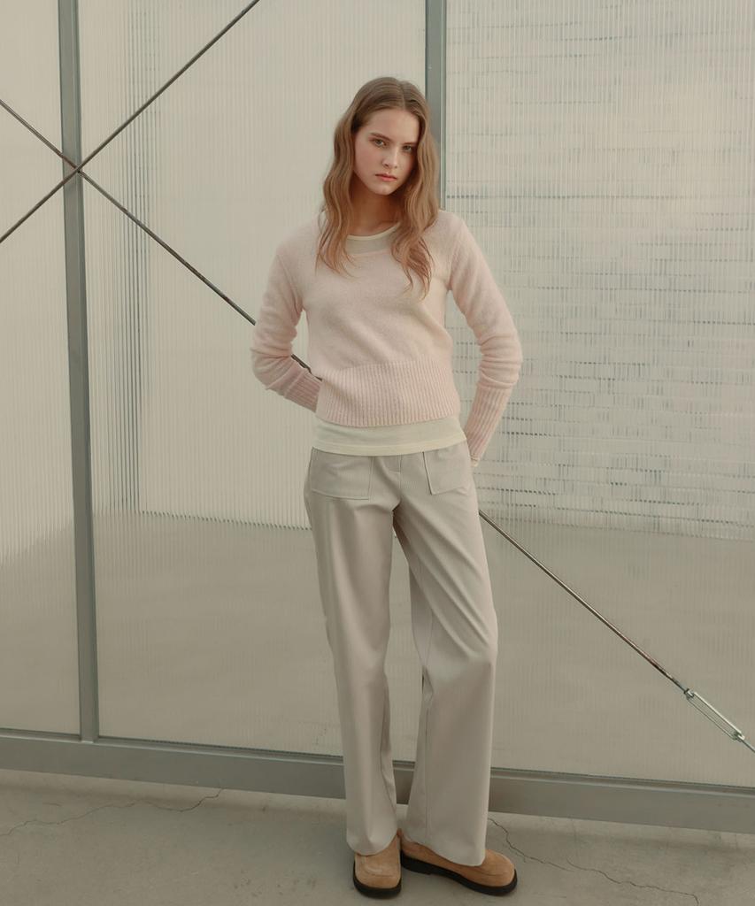 OURO Stripe Pocket Pants [ Gray ]