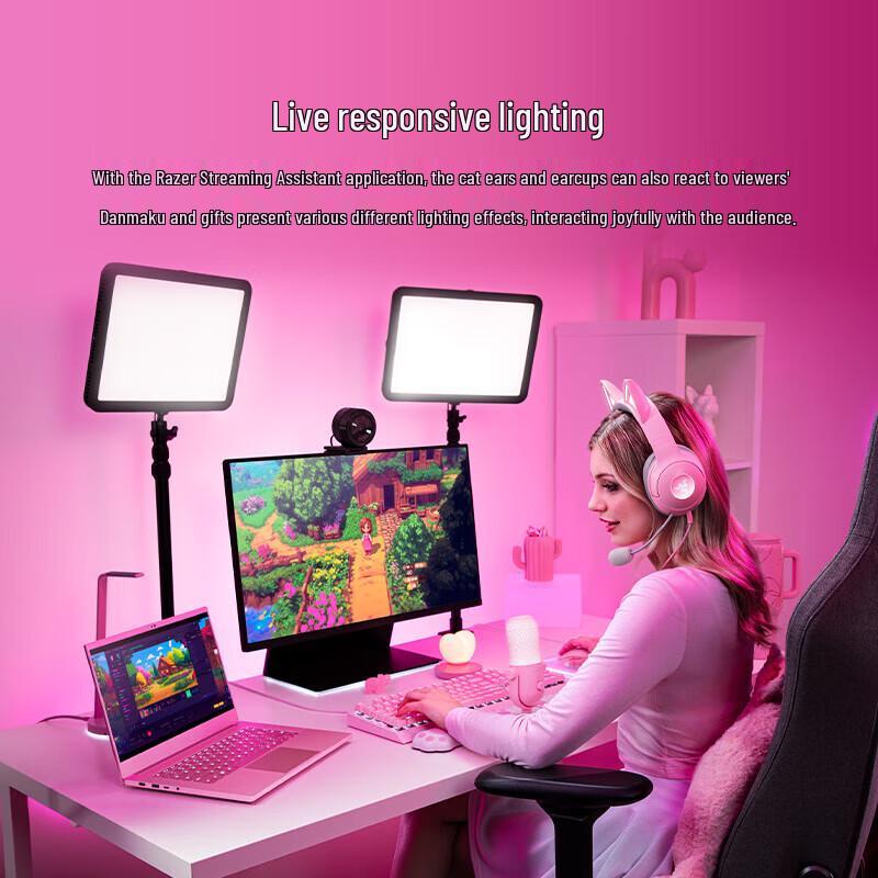 Razer Kraken Kitty V2 USB Gaming Headset