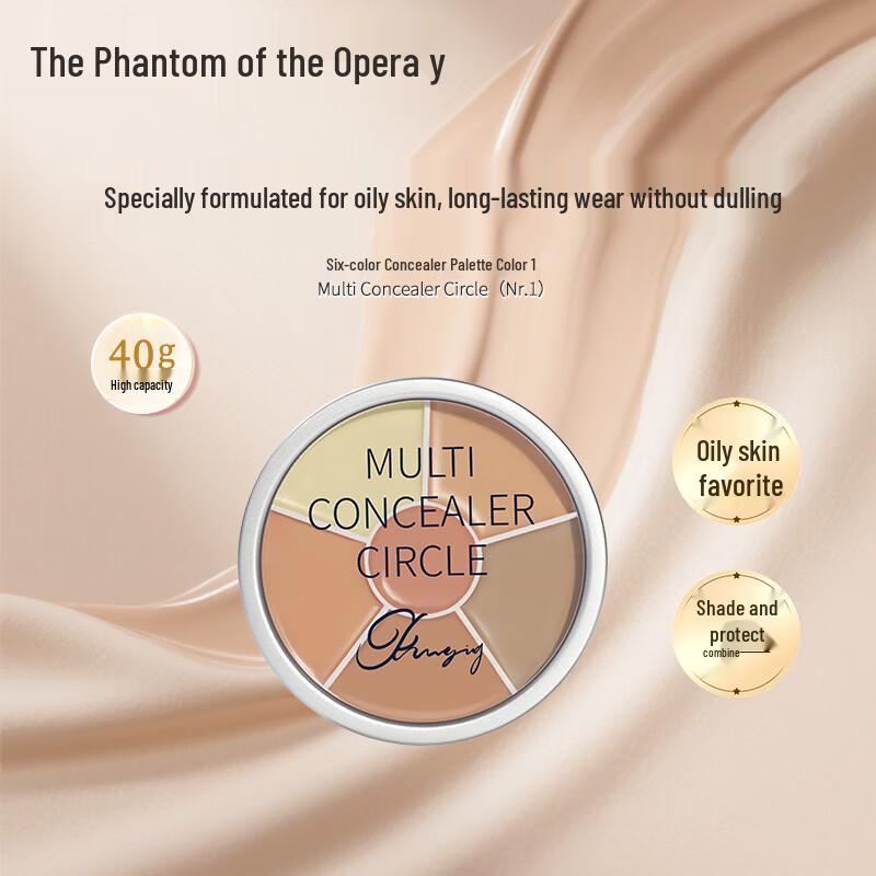 Kryolan Six-Color Concealer Palette