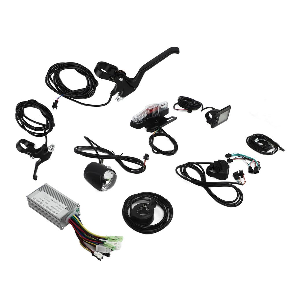 Bicycle Front Back Light USB Rechargable Bike Lamp Set Adjustable High Low Beam Bike Light for Night Riding