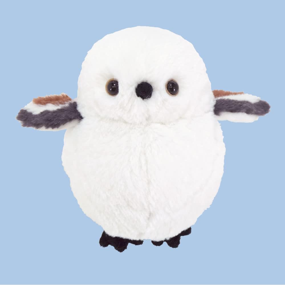 Sun Lemon Koromoffuru Shimaenaga Plush Toy White 16x15x18cm Animal Stuffed Animal