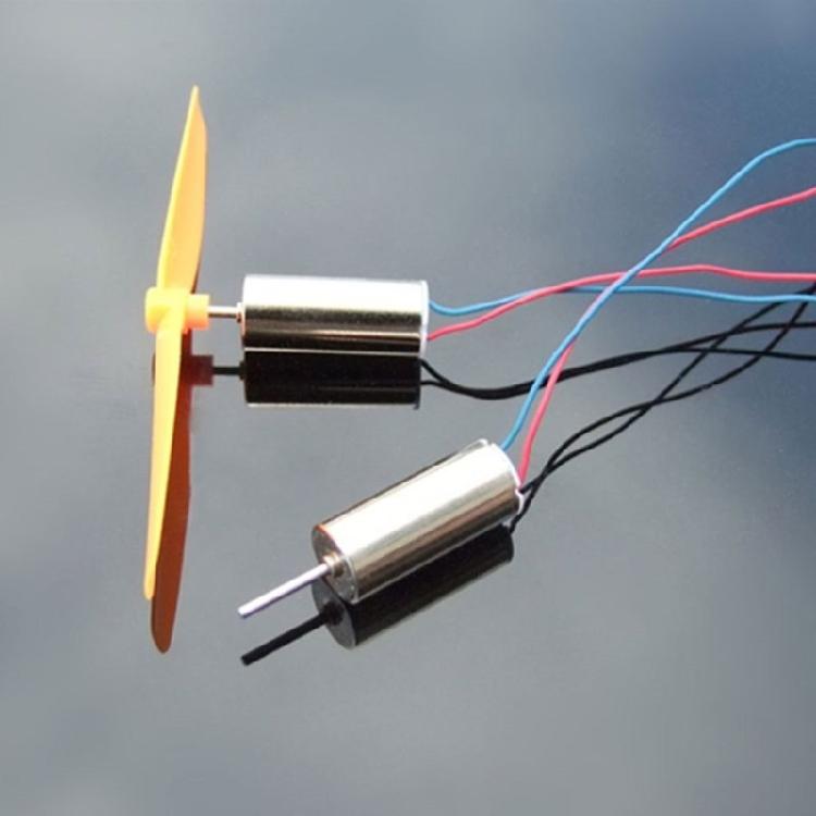 2Pcs Remote Control Model Helicopter Coreless Motors 7x16mm For High Speed Model Aircraft Project Accessories