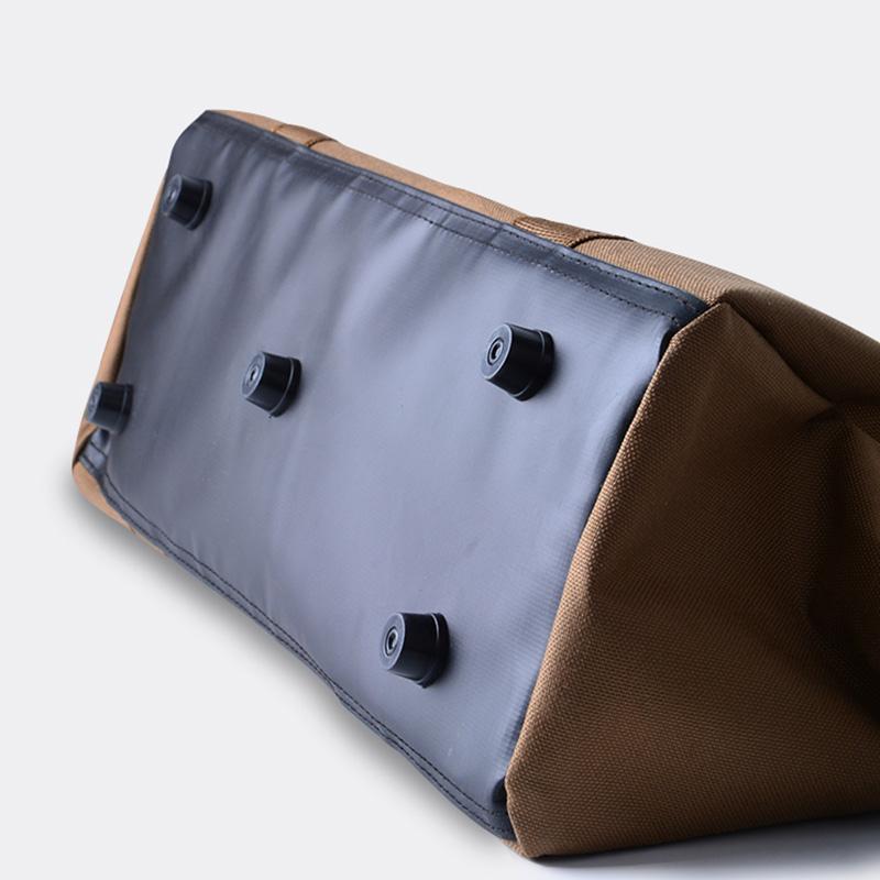Camping Tool Bag Large Capacity Wide Mouth Storage Tool Bag Water Resistant Gear Bag Sturdy Bottom Camping Gear Bag Gear Bag