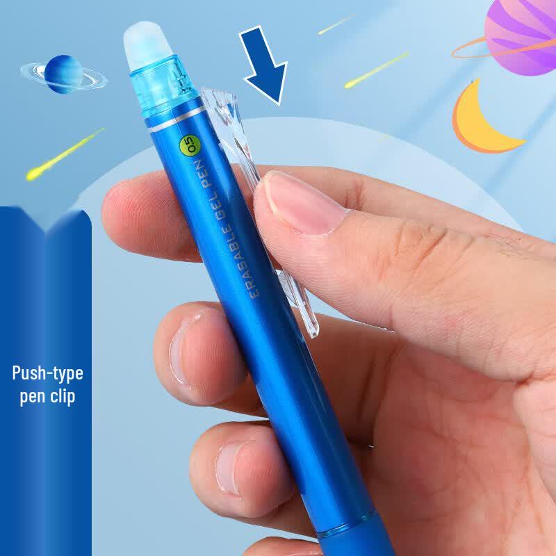 M&G AKPH3201 Heat Erasable Gel Pen 0.5mm 12-Pack