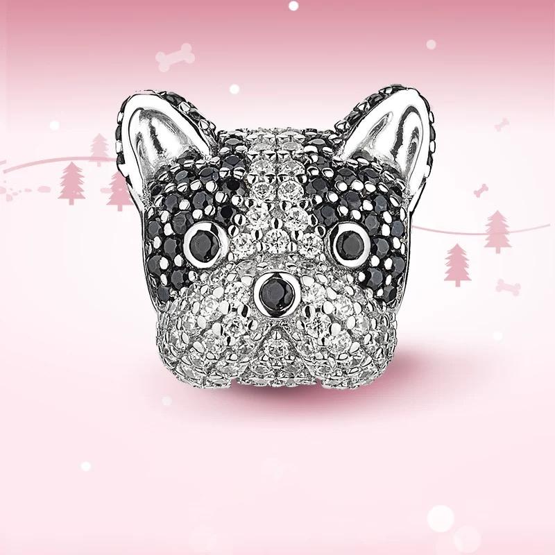 Sell Copper Plating Black Cat Panda Horse Elephant Charm Party Gift Series Bead Fit Original Bracelet Women Jewelry