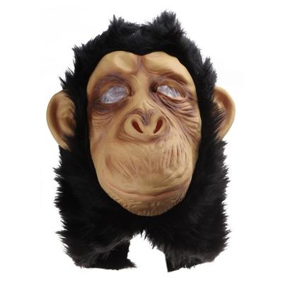 Maska Małpy Straszne Zwierzę Szympans Goryl Maska na Głowę Halloween Święto Impreza Kostium Dekoracja Rekwizyty Cosplay