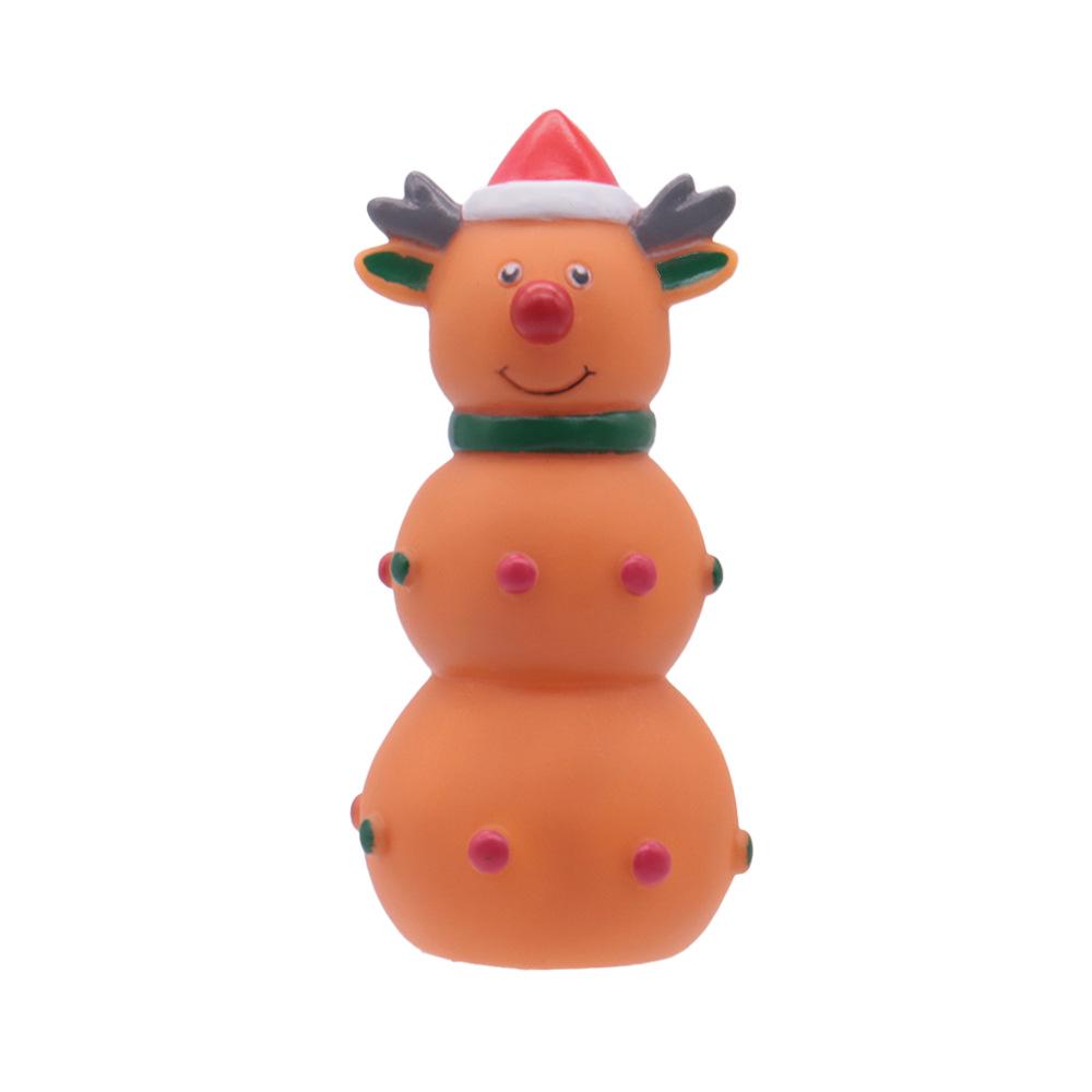 

Indestructible Vinyl Reindeer Squeaky Christmas Dog Toy