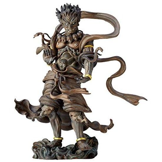 Takeya Shiki Jizai Okimono Fushasa Taisho Wood Carving Version Total Height Approximately 142mm PVC ABS Made Painted Movable Figure Hobby