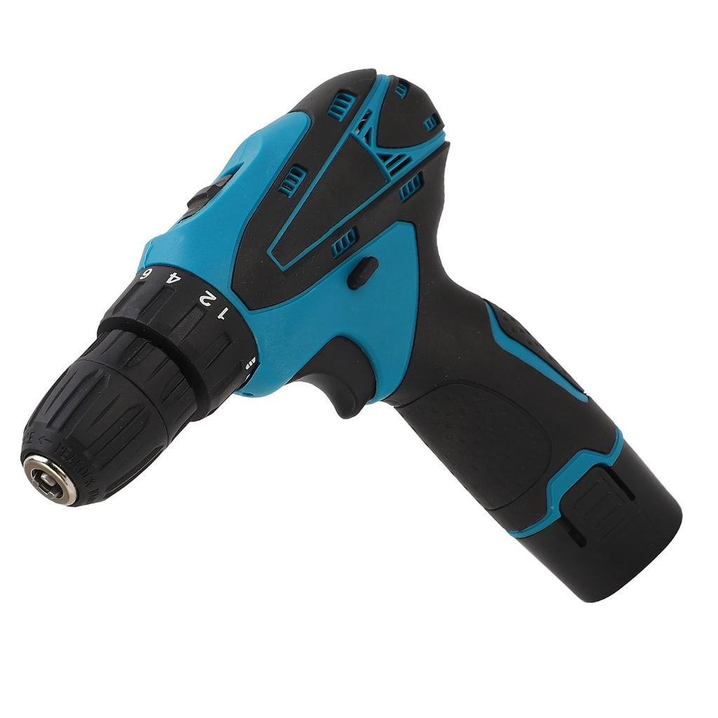 12V Lithium Battery Electric Drill Rechargeable Cordless Screwdriver for Wood Plastic Drilling