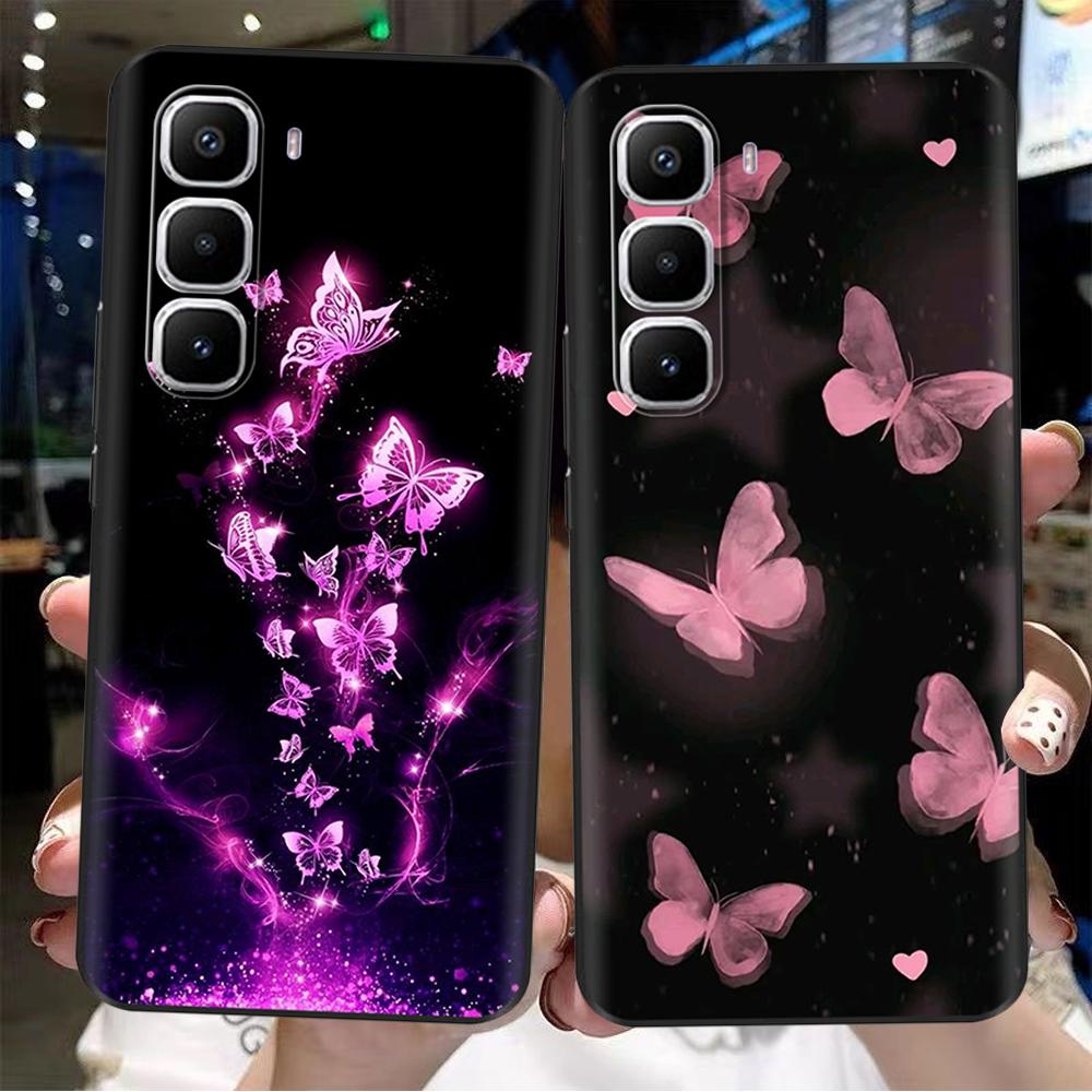 For Infinix Hot 60 Pro Plus Case Phone Shell Cool Animals Luxury Girly Soft Silicone Cover For Infinix Hot 60 Pro Cartoon Cases