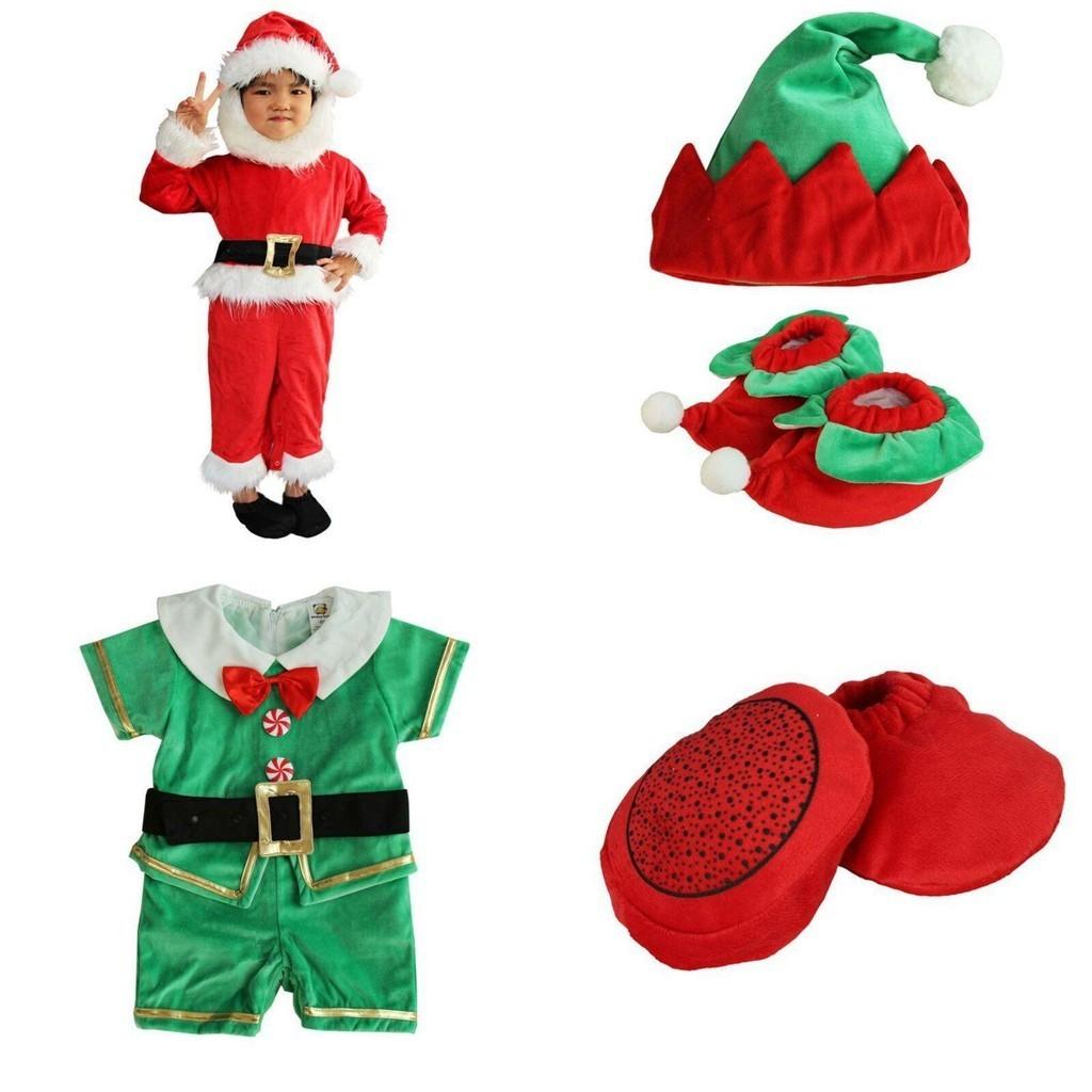 Christmas Kids Snowman Velvet Cosplay Costume Soft Comfortable Gift Idea
