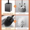 Removable inner cylinder Toilet Brush Set Splash-proof Cover Bathroom Cleaning Brush  Household