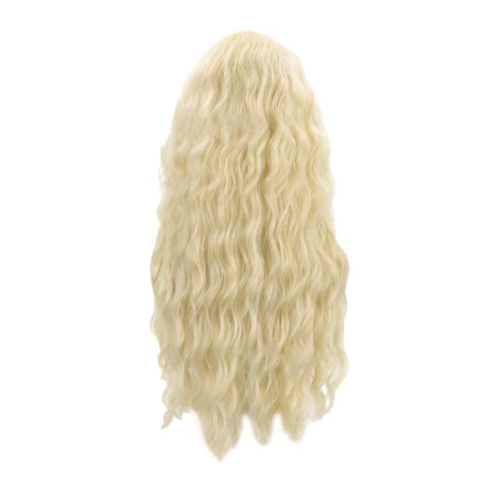 Ženy Dlhá kučeravá parochňa Prírodná nadýchaná vlnitá parochňa Nastaviteľný tvar tváre Vlasový príčesok Parochňa z vysokoteplotných vlákien
