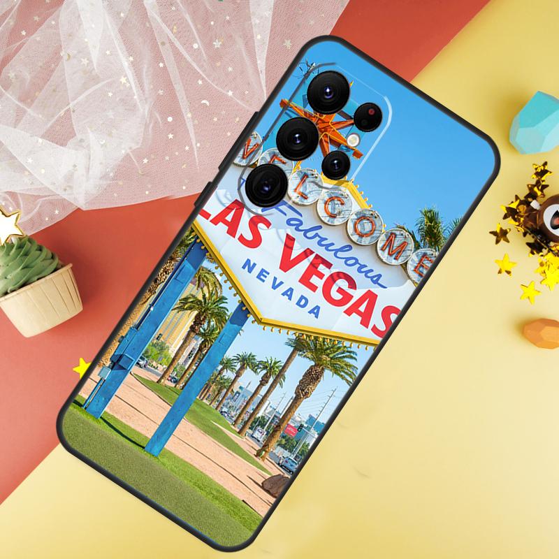 

Las Vegas Sign Rome Case For Samsung Galaxy S24 Ultra S22 S20 S21 FE S8 S9 S10 Note 20 10 Plus S23 Ultra Cover Galaxy S23Ultra