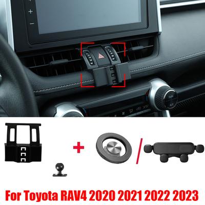 Special for Toyota RAV4 2020 2021 2022 2023 Car Phone Holder Fixed Bracket Base Magnetic Stands Foldable Mini Gravity Holder