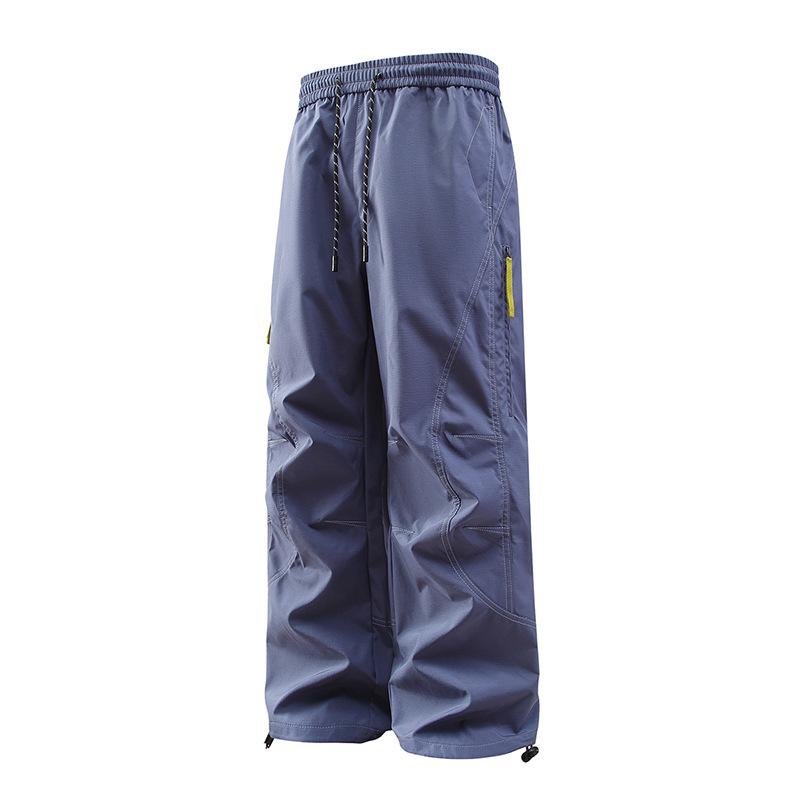 Mountain Outdoor Soft Shell Assault Pants Men's Three Proof Quick Drying Paratrooper Pants Loose Hiking and Mountaineering Work Pants