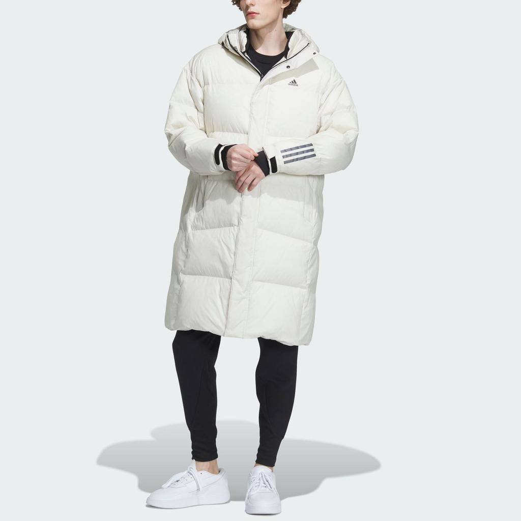 New Adidas Down Jackets Men's White IL8927