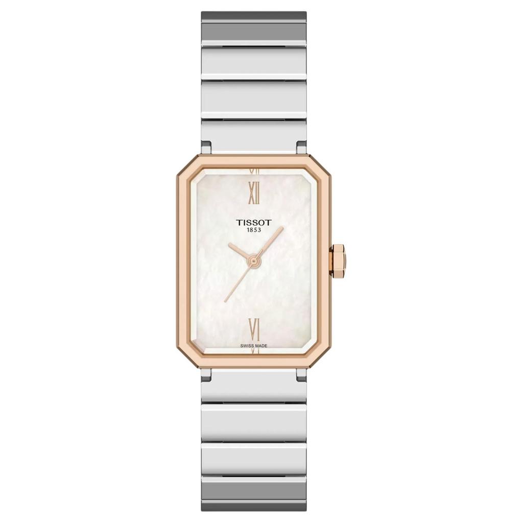 TISSOT classic modern series quartz movement 50 meters waterproof three-hand dial gold PVD coating 316L stainless steel case T160.110.21.113.00