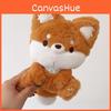 With Fox Cute Big Tail Cartoon Plush Doll Toy Pillow For Decoration Room