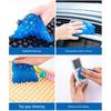 Reusable Car Cleaning Gel Slime Putty - Strong Adhesive Dust Cleaner for Auto Vents, Interior, Keyboards & Electronics