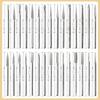 30pcs Diamond Grinding Needle Set - Rotary Tool Bits for Engraving, Carving & Polishing (Jade/Woodworking)
