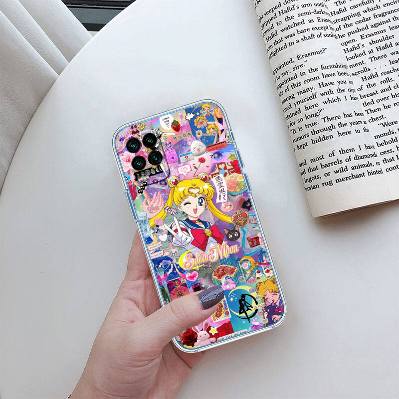 MH133 S-Sailor Moon Case for Motorola E7 G6 G7 G8 G9 Plus Power Play G10 G20 G04 E30 E40 E22 E20 E13 E15 G22 G23 G05 G75 G35 G55
