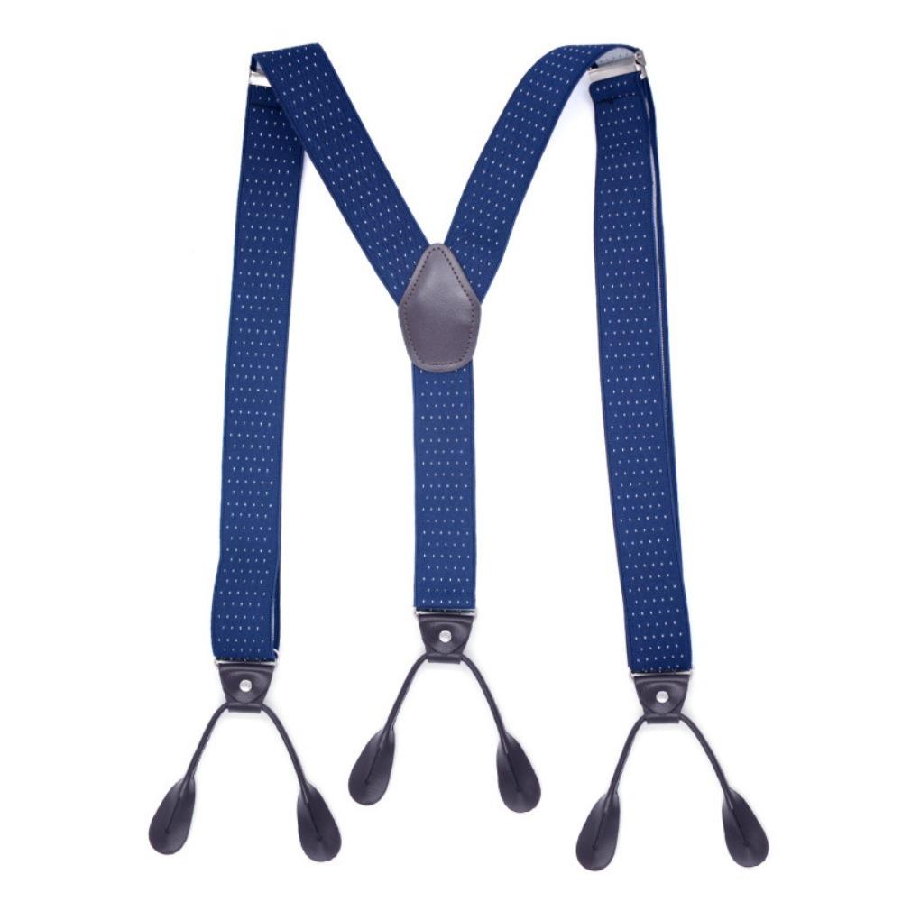 Multiple Styles Y-Back Suspenders Heavy Duty Button End Suspenders Elastic Suspenders Women