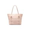 Nike Air Tote Bag Logo Woven Polyester Tote Shopping Bag Shoulder Handbag Regular Women Tote Bags Orange Pink CU2607-664