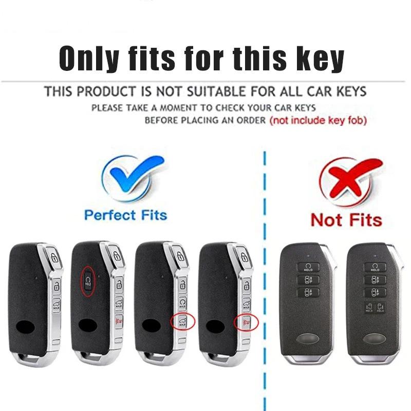 UTSZ3 Car Remote Key Case Accessories for Kia KN GT Line Cerato Forte Seltos K3 K5 Sportage R Stinger Sorento Ceed Niro Soul Telluride