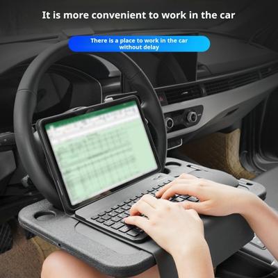 Tavolino da Pranzo per Auto Volante Sedile Posteriore Passeggero Ristorante Drive-in Quaderno Pranzo