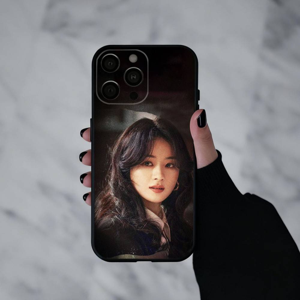 Oriental-Beauty Actress Zhao Liying Phone Case For iPhone 17pro, 16,15,14,13,12,11 X XR Plus,Others Soft Black Cover