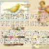 40-sheet Sticker Book Dream Cruise Series Instagram-style DIY Journaling Supplies European-style Classic Stickers