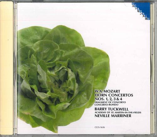 

CD TUCKWELL (BARRY) - Horn Concerto / Tuckwell CE255636 EMI Japan Classical Used