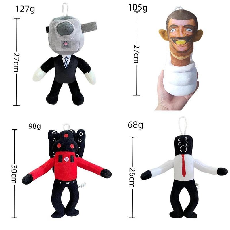 Skibidi Toilet Plush Hilarious Stuffed Toy With Character Design