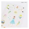 Kamiiso Sansho Made in Japan Masking Seal SAIEN Miki Tamura Masking Tape Chigiri-e (Torn Paper Art) 