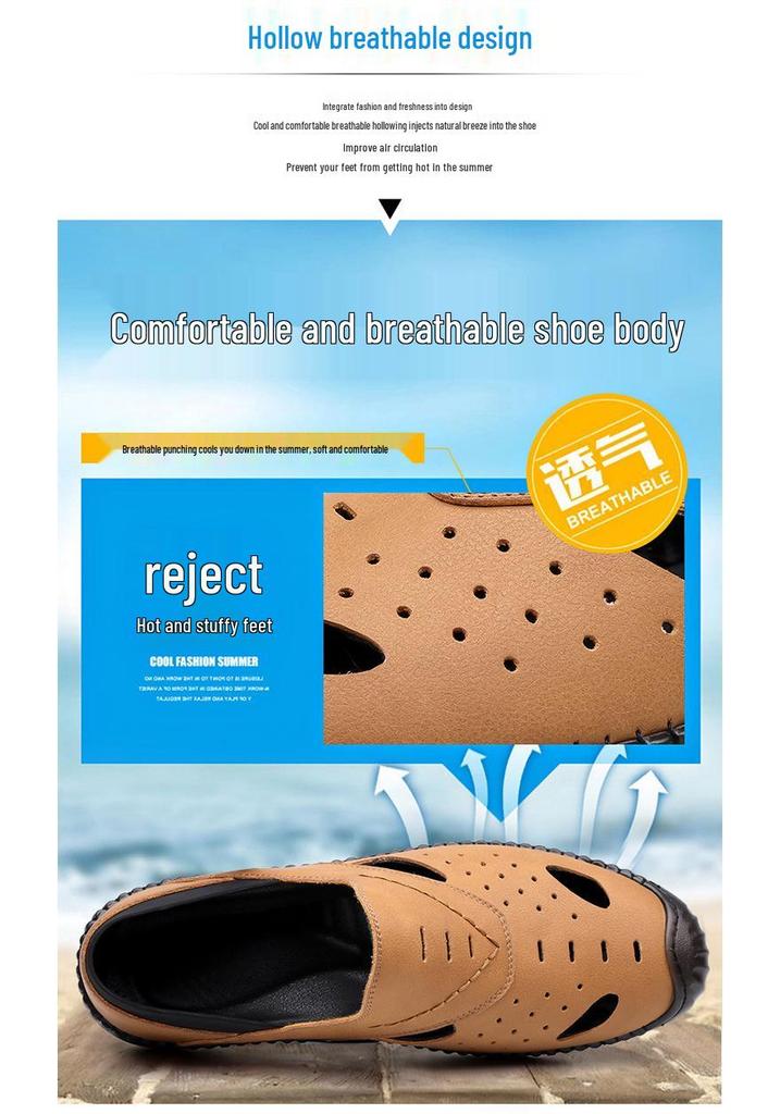 Men's 2025 Summer Soft Sole Casual Outdoor Sandals