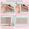 Multi-Function Book Cover Positioning Ruler Stainless Steel Marking Tool Durable Gauge Ruler