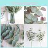 Lush Green 68cm Artificial Fake Leaf Eucalyptus Plant For Timeless Home Decor