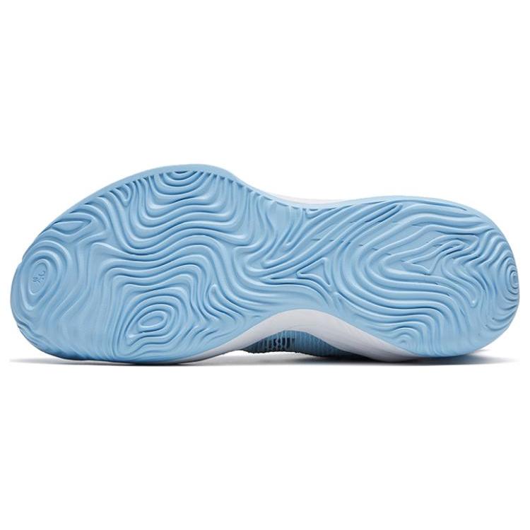 New Anta See Mountain 2.5 Cushioning Anti Slip And Wear Resistant Low Top Basketball Shoes Blue 112321602-2