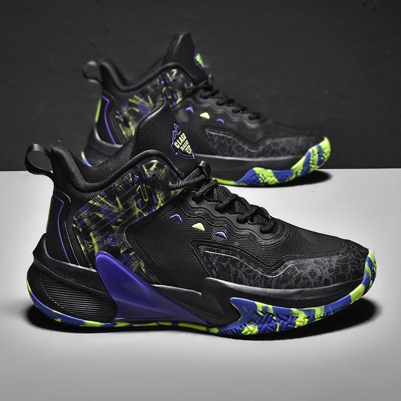

Новая мужская спортивная обувь, модная сетчатая дышащая спортивная повседневная баскетбольная обувь 45