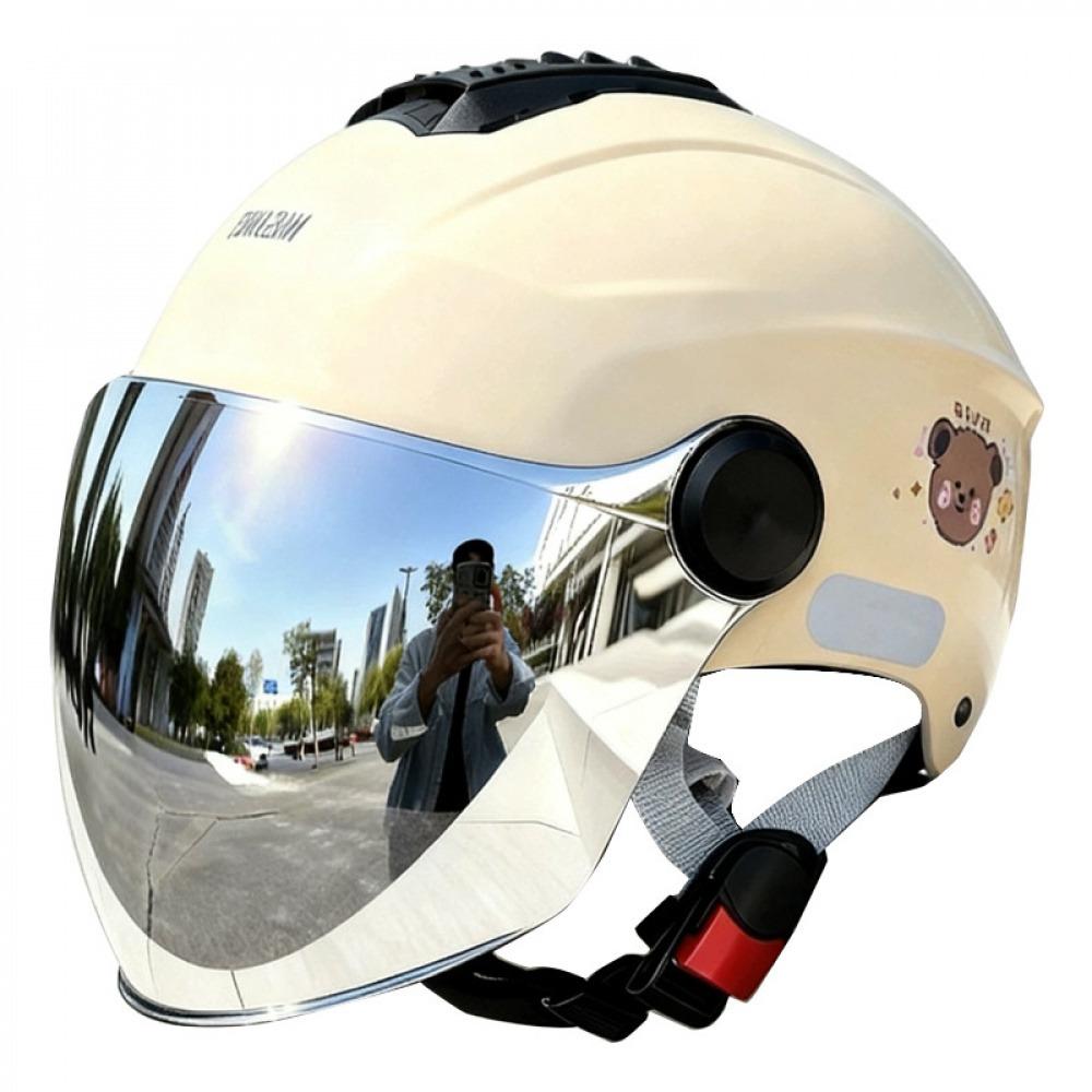 3C‑Certified Women Electric Scooter Helmet, 2026 New Summer Full‑Face Safety Helmet, UV‑Protection Sun‑Shock Protective Helmet for Ladies