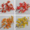 Artificial Red Maple Leaf Branch for Decoration and Landscaping