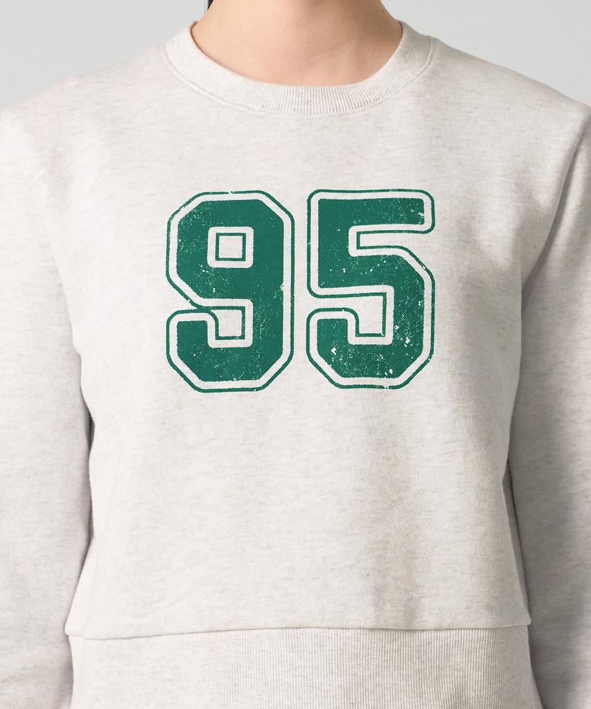 CHAMPION Women'S 95 Crop Sweatshirt Oatmeal