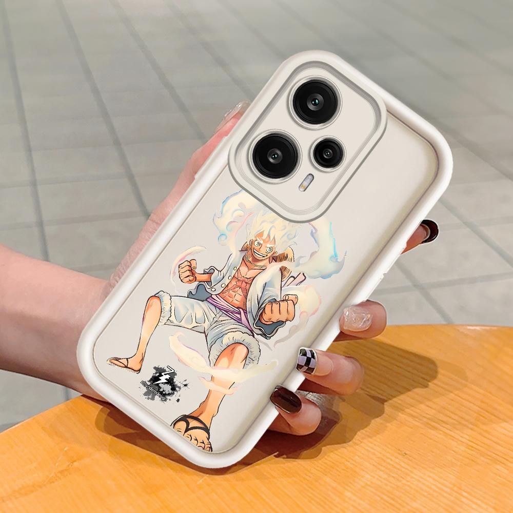 Soft Silicone Square Ladder Printing Pattern Phone Casing Full Cover Camera Shockproof Protection Rubber Case for Xiaomi Redmi