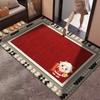 Cartoon Lamb Chinese Sheep Year Floor Mat Sheep Printed Welcome Door Mat  Spring Festival