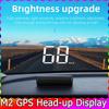 Car Speedometer HUD GPS Head Up Display Digital Speed Meter Windshield Projector For Vehicles Truck Auto Electronics Accessories