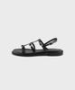 Moodnight Fidel Layered Belted Strap Flat Sandals - 6 Colors (Type A)