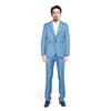 Men's Slim Button Suit  Color Dress Host Show Jacket Coat & Pant
