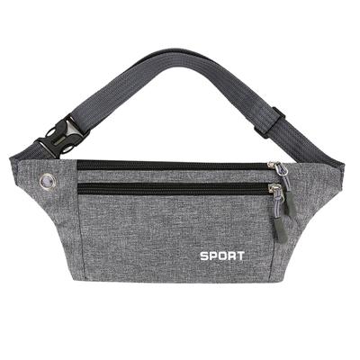 Oxford Cloth Fit Waistpack Mobile Waistpack Men'S Sports Outdoor Leisure Running Anti Theft Ultra Thin Invisible