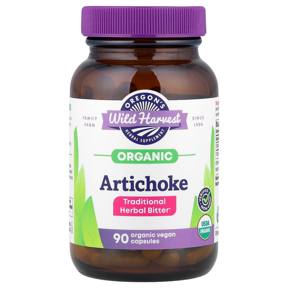 Oregon's Wild Harvest Artichoke Gelatin Capsules, 90 Count
